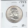 Image 1 : FRANKLIN 1953 S HALF FLASHY (UNC)