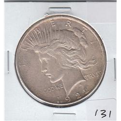 1922 D PEACE DOLLAR NICE APPEAL
