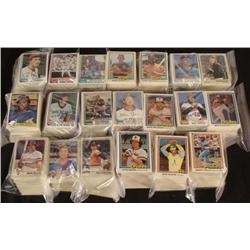 Over 3000 Early 1980's Baseball Cards Topps Donruss