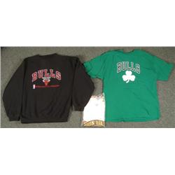 Chicago Bulls Lot St Patricks Day T Shirt Sweatshirt XL