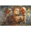 Image 1 : Larry Todie Original Signed Painting Muhammad Ali
