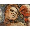 Image 2 : Larry Todie Original Signed Painting Muhammad Ali