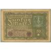 Image 1 : 50 Mark Note 1919 Germany Inflationary Currency
