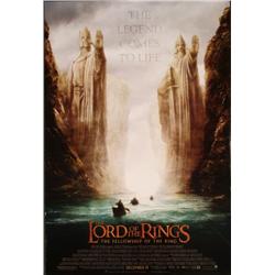 Lord of the Rings Fellowship Movie Promo Poster 2001
