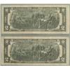 Image 2 : 2 Consec Numbered 1976 $2 Bills, Notes E Mint Richmond