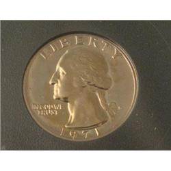 1971-S Proof Washington Quarter Slabbed Coin
