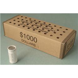 Mint Box 40 Mixed Dollar Coin Rolls Unsearched