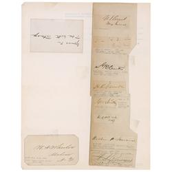 U. S. Grant and Politicians