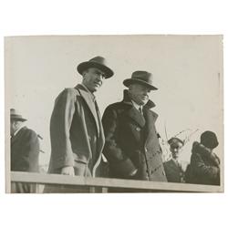 Herbert Hoover and Eddie Rickenbacker