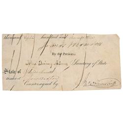 James Monroe and John Quincy Adams