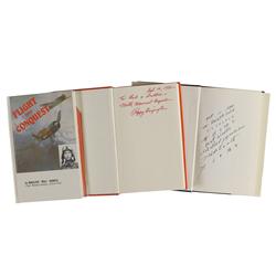 Pappy Boyington and Mike Kawato