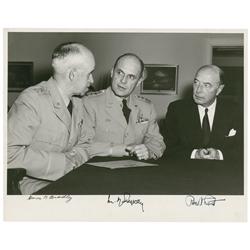 Omar Bradley and Matthew Ridgway