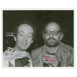 Allen Ginsberg and Taylor Mead