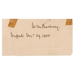 William Makepeace Thackeray