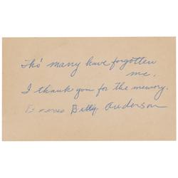 Bronco Billy Anderson