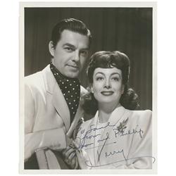 Joan Crawford and Phillip Terry