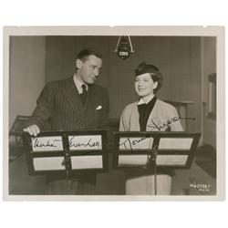 Herbert Marshall and Norma Shearer