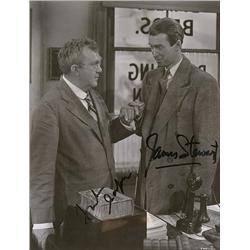 James Stewart and Frank Capra