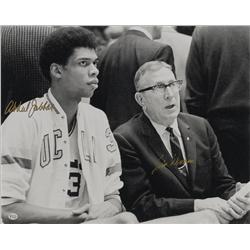 Kareem Abdul-Jabbar and John Wooden