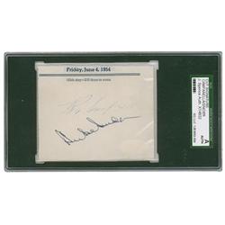 Roy Campanella and Duke Snider