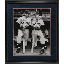 Joe DiMaggio and Mickey Mantle