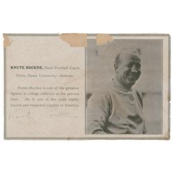 Knute Rockne