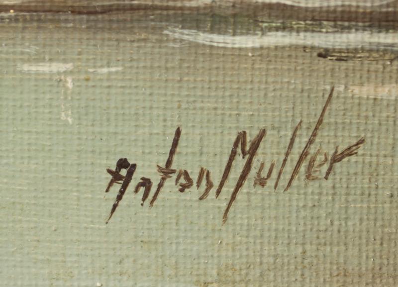 Pr. Of Anton Muller, Oil Paintings on Canvas