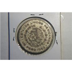 1962 MEXICAN DOLLAR