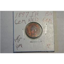 1897 INDIAN HEAD CENT