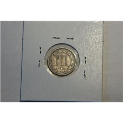 1865 3-CENT NICKEL