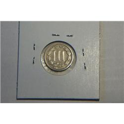 1865 3-CENT NICKEL