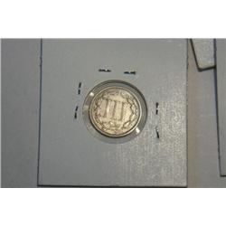 1870 3-CENT NICKEL