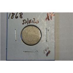 1868 SHIELD NICKEL