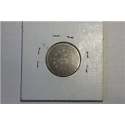 1867 SHIELD NICKEL
