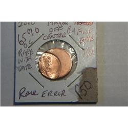 2000 LINCOLN CENT