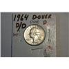Image 1 : 1964 WASHINGTON QUARTER
