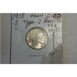 1913 S BUFFALO NICKEL