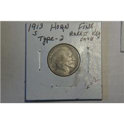 1913 S BUFFALO NICKEL