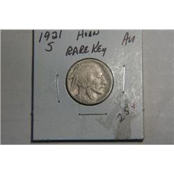 1921 S BUFFALO NICKEL