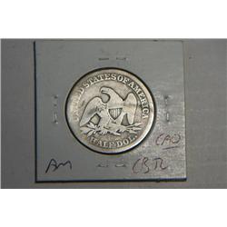 1853 SEATED LIBERTY 1/2 DOLLAR