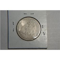 1877 S SEATED LIBERTY 1/2 DOLLAR
