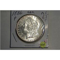 1886 P MORGAN DOLLAR