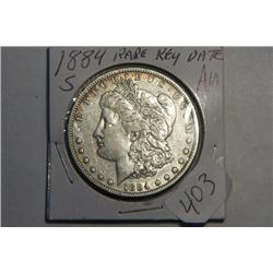 1884 S MORGAN DOLLAR
