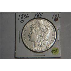 1886 O MORGAN DOLLAR