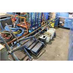 2 MOBILE PIPE DOLLIES