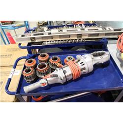 RIDGID 700 HAND HELD PIPE THREADING MACHINE &