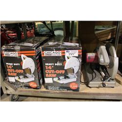 3: 14" HEAVY DUTY METAL CUT OFF SAWS