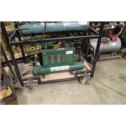 CARLSON SYSTEMS DUAL TANK MOBILE AIR COMPRESSOR