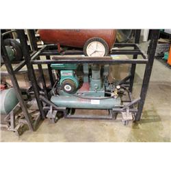 ROL-AIR DUAL TANK MOBILE AIR COMPRESSOR