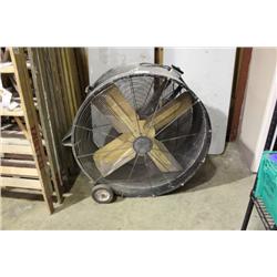 BLACK LARGE MOBILE SHOP FAN